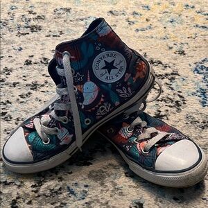 Converse Kids High-Top Sneakers  - Mermaid